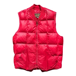 Vintage Eddie Bauer Quilted Down Vest Size 40